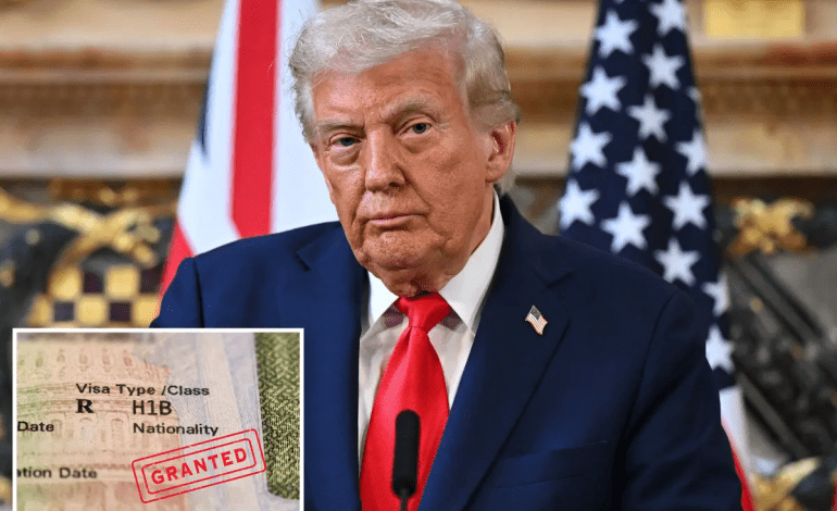 Trump Administration Increases H-1B Visa Fee to $100,000, Encourages Companies to ‘Train Americans’