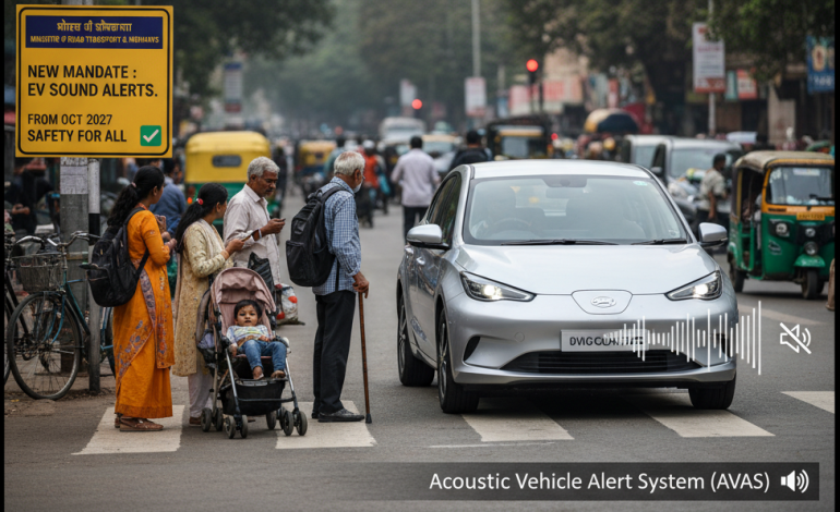EVs Will Soon Be Heard: Govt Plans Sound Alert System from 2027