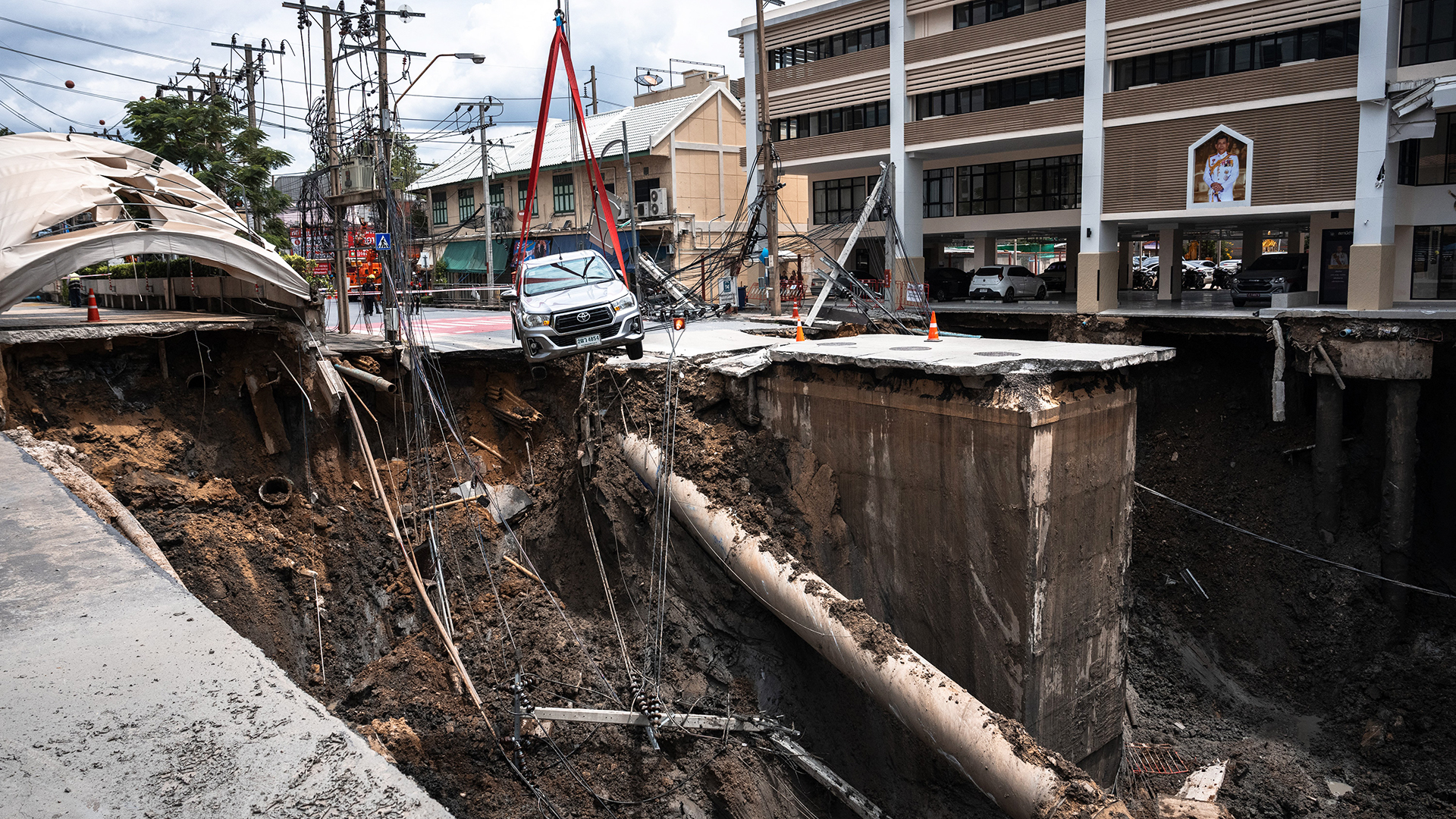 Could infrastructure issues be behind Bangkok’s sudden road collapse?