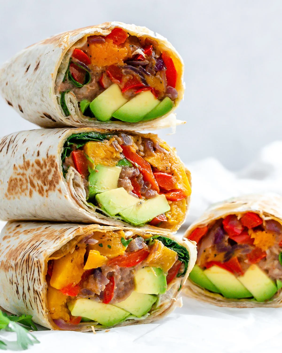 Roasted Butternut Squash Meets Black Beans in These Must-Try Vegan Burritos